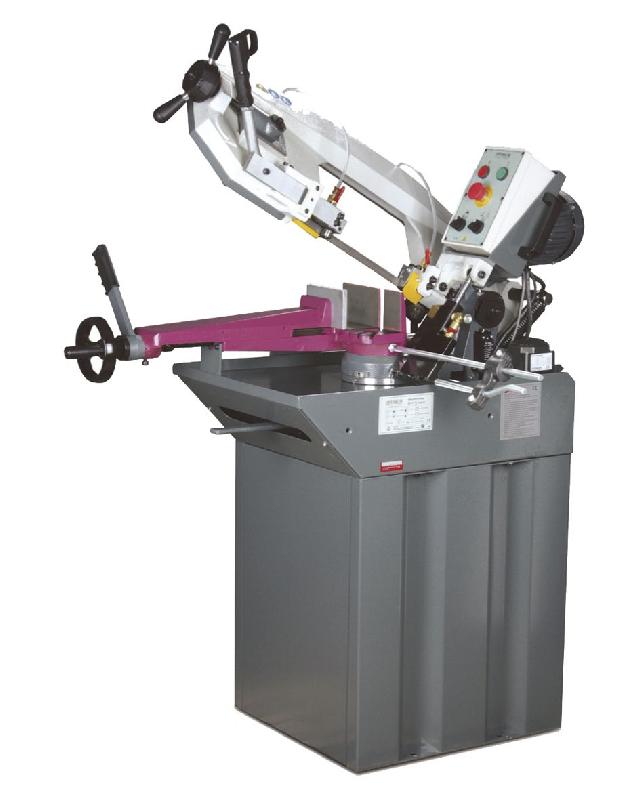 Scie à ruban pour métaux 0-45° capacité de coupe ronde 170 mm 0,75 kW 400V 2 vitesses 40/80 m/min système d'arrosage Optisaw S210G-400V_0