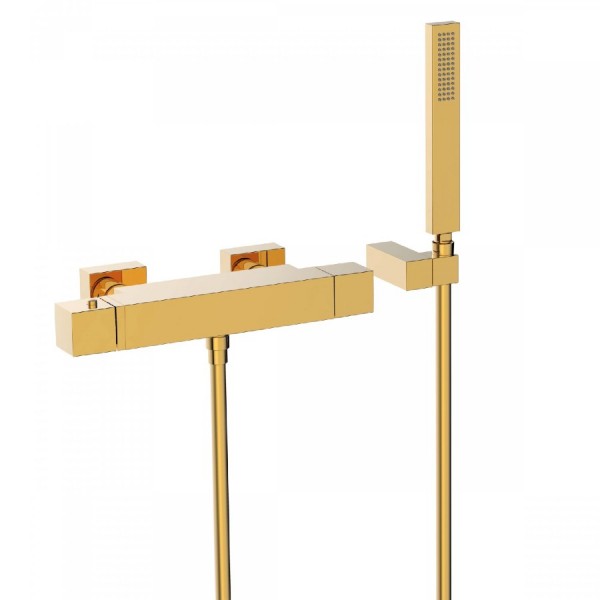 THERMOSTATIQUE BAIN/DOUCHE OR SLIM COLORS - TRES 20217409OR