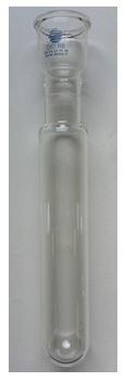 Tube de digestion étranglé de laboratoire - AS163002 - diamètre 26 mm, longueur 300 mm, volume 100 ml, 1 trait à 100 ml_0