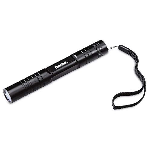Lampe torche à LED - Hama Regular R-147 noire - avec dragonne_0