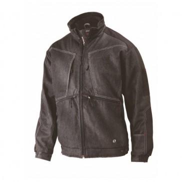 Blouson de travail matelassé Original Black Denim T1 - OPSIAL - résistant et confortable en Cordura_0