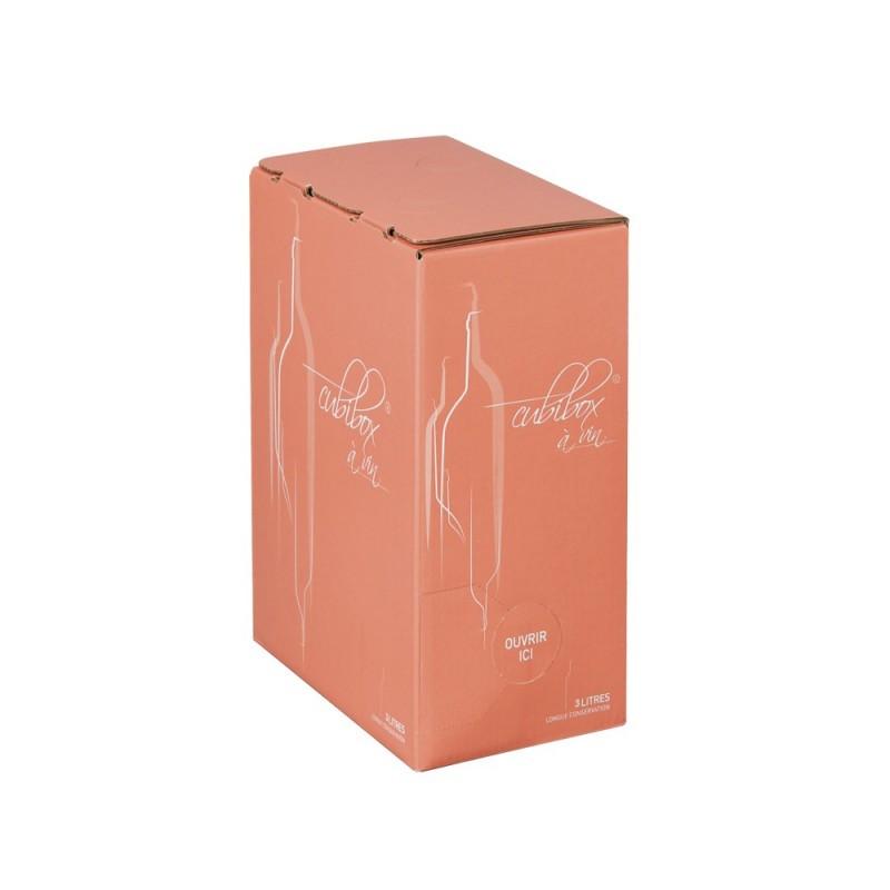 Carton décor Vinitude rose 3 Litres - Réf : CAR305CA034_0
