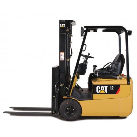 Chariot élévateur electrique cat® lift trucks 1000 à 1500 kg_0