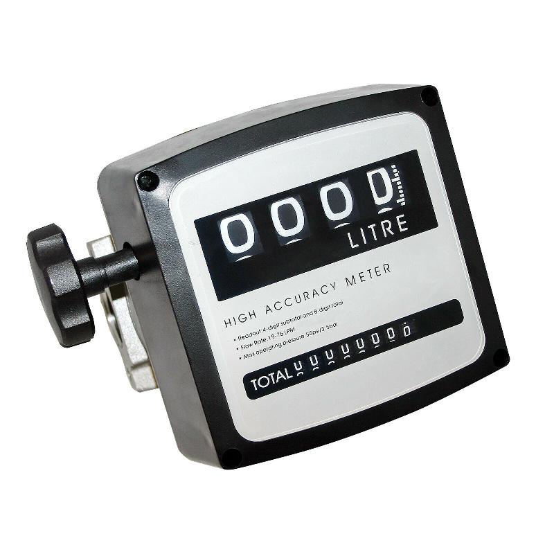 Compteur diesel ou à fuel - Débit 19-120L/min - 3 bar - Raccord 1