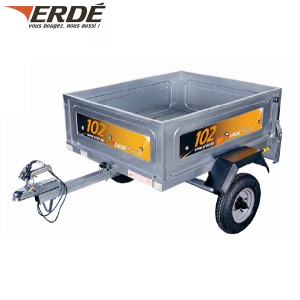 ERDE - REMORQUE L: 1M10  (PTAC 300 KG) - ERDE 102