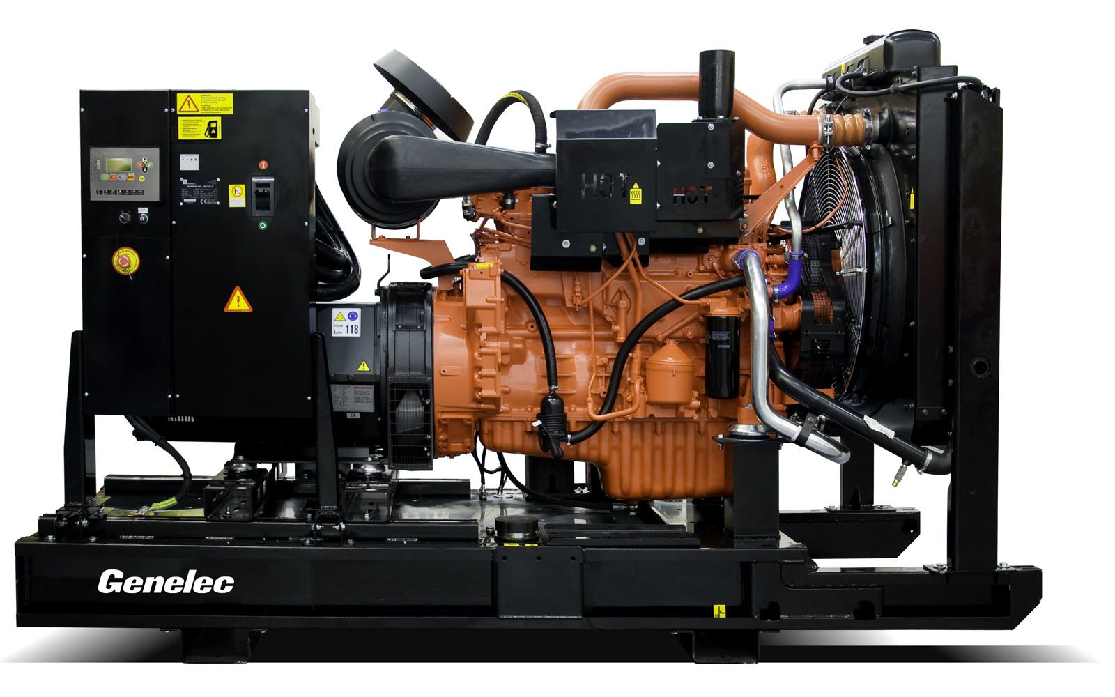 GSW-405 T5 - Groupe électrogène industriel Genelec - 400 kVA - SCANIA - Alternateur MECC ALTE - Diesel triphasé 50 Hz - Puissance nominale 354 kW PRP_0