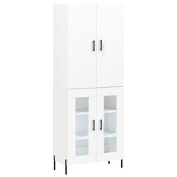 Helloshop26 - Buffet bahut commode armoire meuble de rangement organisateur cuisine salle de séjour salon haut 69,5 x 34 x 180 cm 02_0032662 - 300021_0