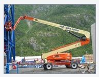 Nacelle élévatrice articulée diesel JLG modèle 1250AJP - hauteur 38,10 m - déport horizontal 19,25 m - charge max 450 kg_0
