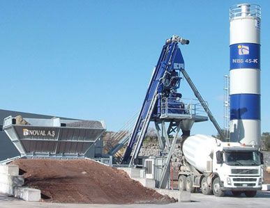 NBS 45-K Centrale à béton - Noval - capacité de 45 m³/h_0