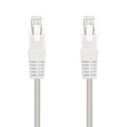 Network Cable RJ45 UTP Nanocable 10.20.0400-L25-W Cat.6/ 25cm/ White - 8433281011021_0