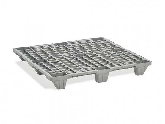 Palette plastique perdue avec 9 plots emboîtables - EMB1012N/PP/9P_0