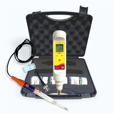 Ph-mètre portable 92100-008-va - Électrode perçante - Étanche IP67 - Résolution 0.01 pH_0