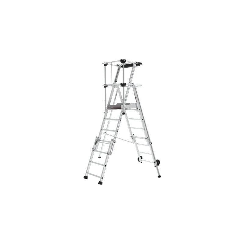 Plates-formes Sherpascopic garde-corps repliable 4 à 6 marches Tubesca-Comabi | 02272920_0