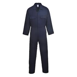 Portwest - Combinaison de travail en coton EURO WORK Bleu Marine Taille M - M bleu textile 5036108036875_0