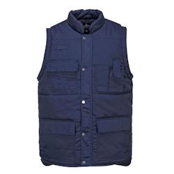 Portwest - Gilet de travail sans manches SHETLAND Bleu Marine Taille L - L bleu 5036108004003_0