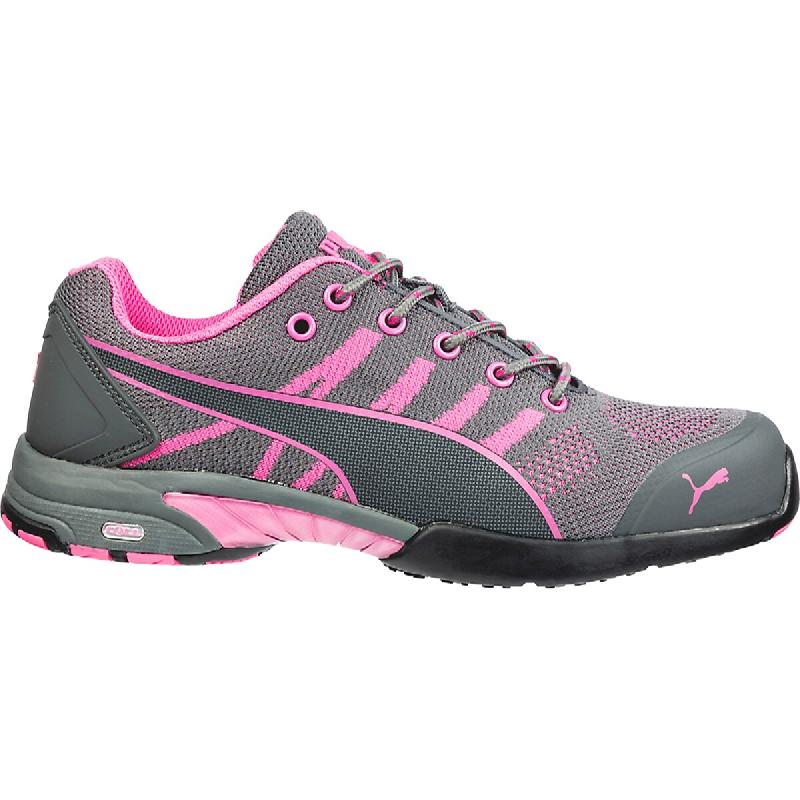 PUMA SAFETY Chaussures de sécurité basses Celerity Knit PINK LOW WNS  S1 HRO SRC -  gris/rose 42 - 42 multicolore multi-matériau 4051428060349_0