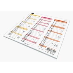 Quo Vadis - Calendrier origami - 2026 - Français - Arc en ciel - Multicolore - 12 mois de janvier à décembre - 26x13 cm - Papier Clairefontaine bla_0