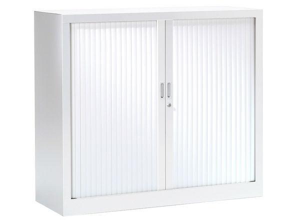 Armoire à rideaux H120 cm unie_0