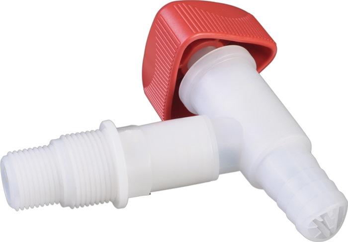 Robinet écoulement HDPE/LDPE R 1/2 + R 3/4 Po - Hàoenersdorff - Résistance chimique aux acides et bases_0