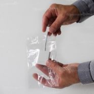 Sachet en plastique - enveloppe bulle - ZIP 120x170mm - 50µ - Transparent - Contact alimentaire_0