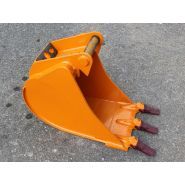 TL1000M Mini godet d'excavation - ZFE GmbH - acier ultra-résistant, lames Borox, pénétration optimisée_0