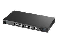 ZyXEL ES3500-24 - Commutateur géré 24 x 10/100 + 4 x SFP Gigabit combiné - Ordinateur de bureau_0