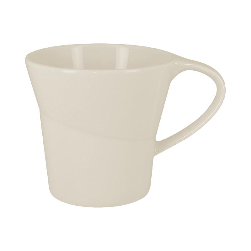 TASSE À DÉJEUNER ROND IVOIRE PORCELAINE 29 CL Ø 9,3 CM GIRO RAK