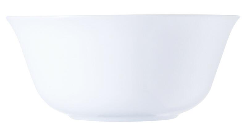 COUPELLE ROND BLANC VERRE Ø 12 CM CARINE LUMINARC