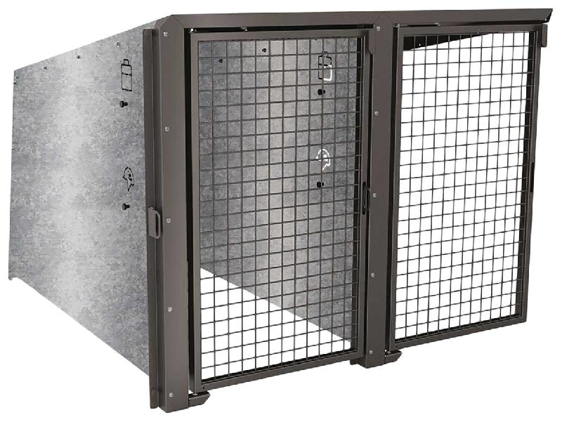 ABRI VÉLOS BERLIN COMPLÉMENTAIRE 2 PLACES PORTES PEINTES - GRIS PROCITY - MANUTAN COLLECTIVITÉS