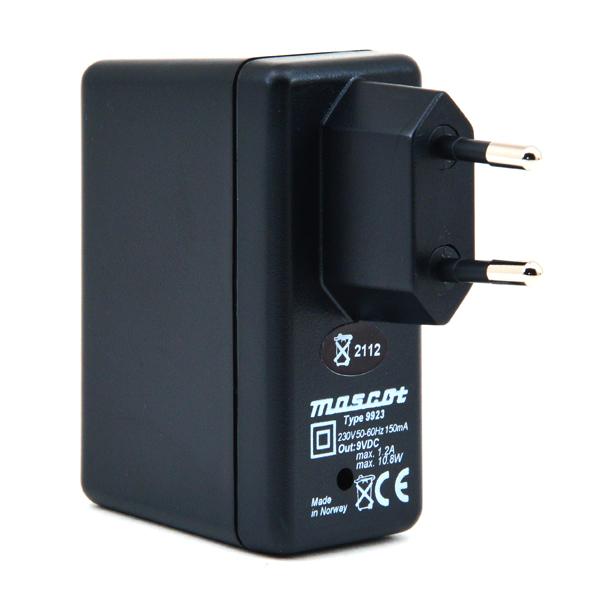 Alimentation à découpage 9V/1.2A 230V Mascot 9923CC - bloc compact et performant_0