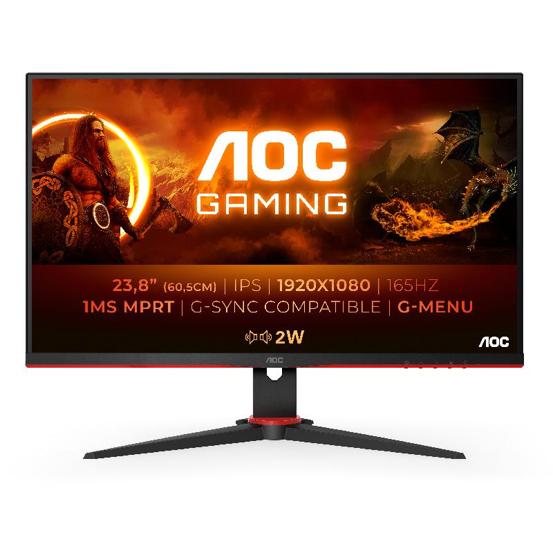 AOC 24G2SPU/BK écran plat de PC 60,5 cm (23.8