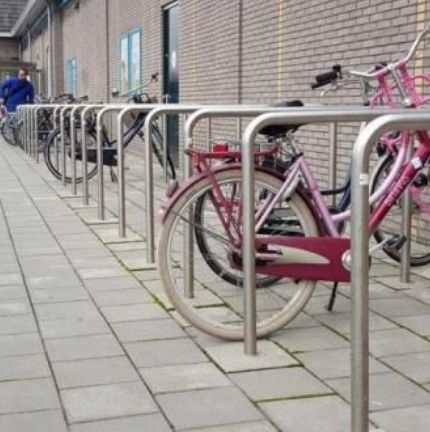 Apvuinox - range-vélos au sol - norcor - arceau en forme de u inversé_0