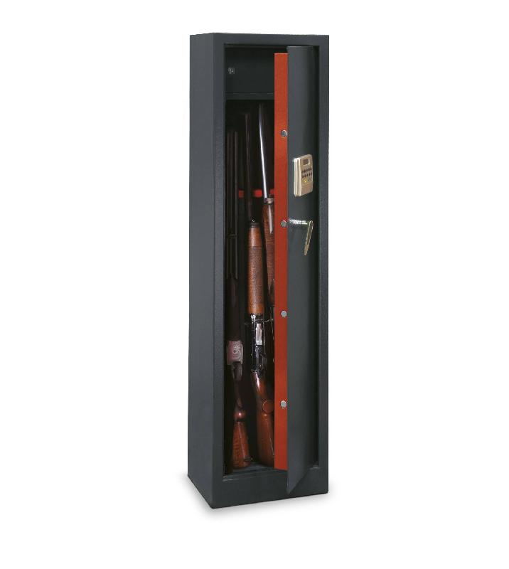Armoire à fusils Monteria 5 fusils - combinaison électronique - THIRARD - 5 ans de garantie_0