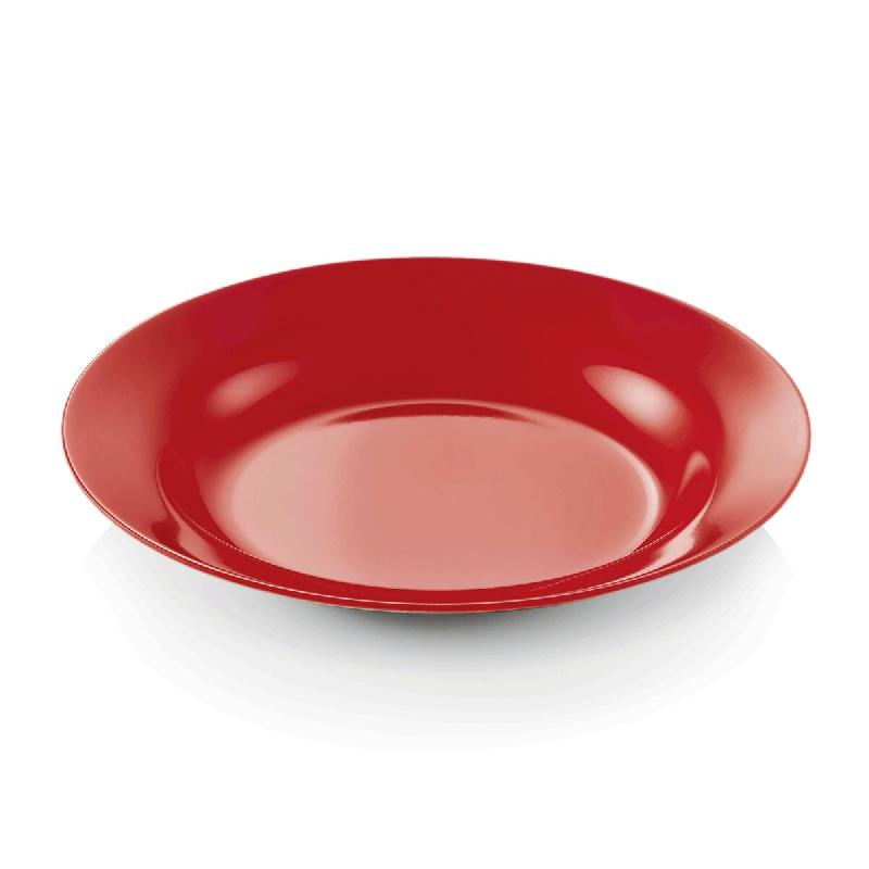 Assiette creuse mélamine Ø 20 cm rouge lot de 12 - Was Germany - rouge matière synthétique 4044925022729_0