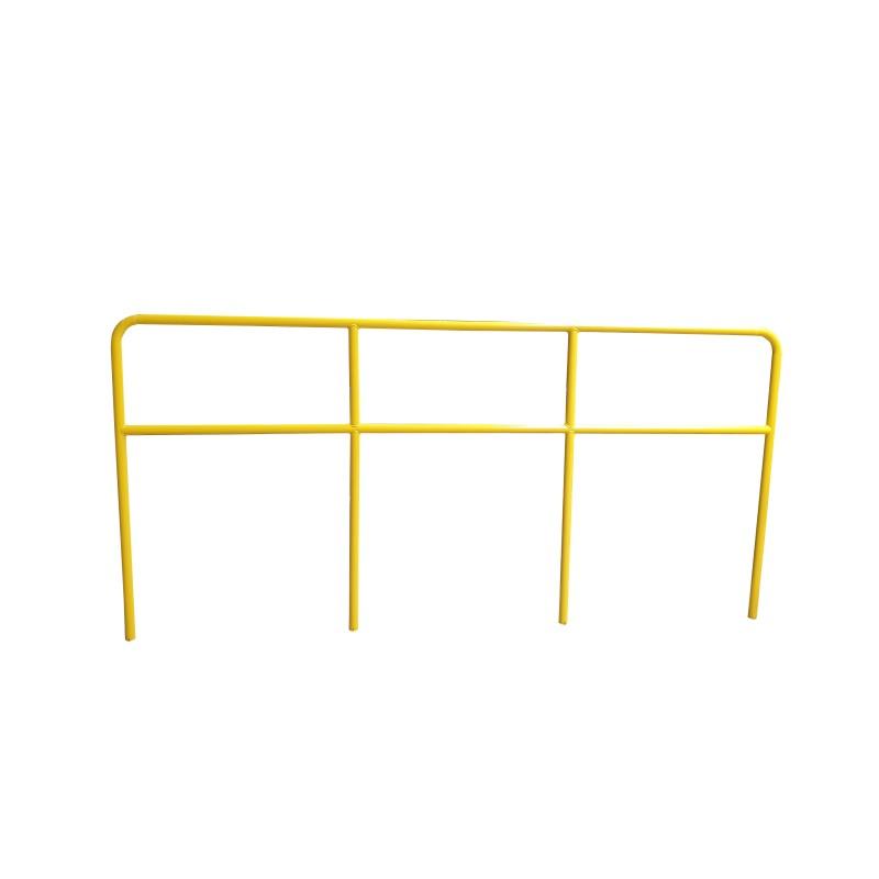 Barrière de sécurité à sceller d.40mm - acier - jaune_0