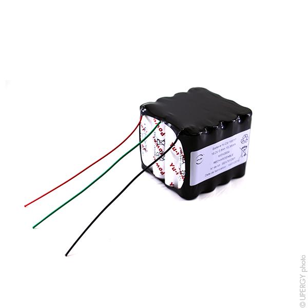 Batterie NiCd 16x AA 1AAH800 16S1P ST2 - 19.2V 800mAh - Marque NX_0