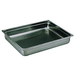 Bourgeat Bac gastro inox GN 2/1 H.5.5 cm plein sans anses Bourgeat - 740005 - plastique 740005_0