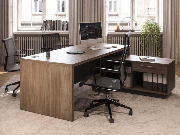 Bureau de direction Alba avec meuble de service_0