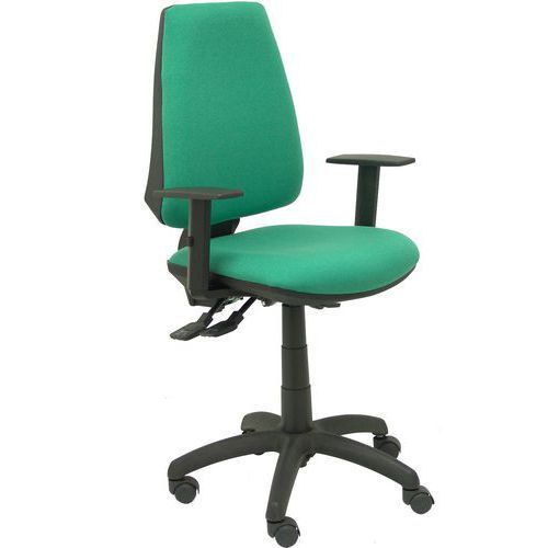 CHAISE ELCHE S BRAS RÉGLABLE - ROUE NYLON - VERT ÉMERAUDE - PIQUERAS Y CRESPO