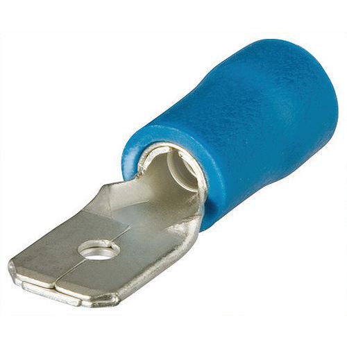 COSSE À LANGUETTE ISOLÉE BLEU 6.3 X 0.8MM / 1.5 - 2.5MM² - KNIPEX