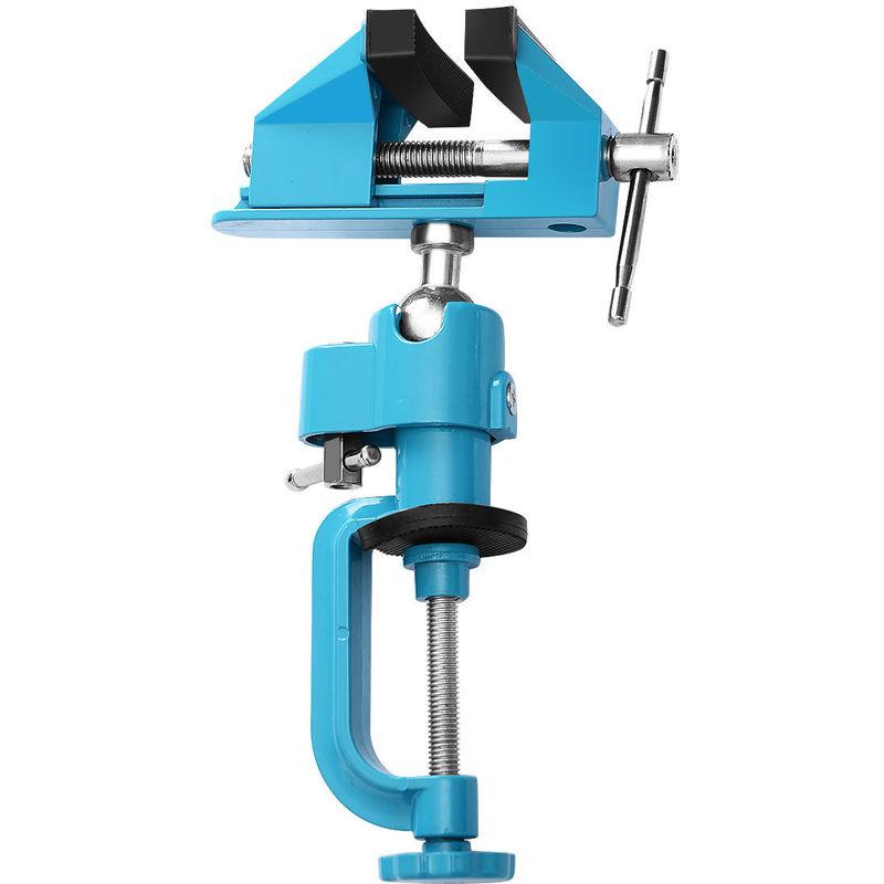 Étau De Table Rotatif 360° Avec Réglage Rapide - Pour Travail Du Bois, Métal, Électronique - 5