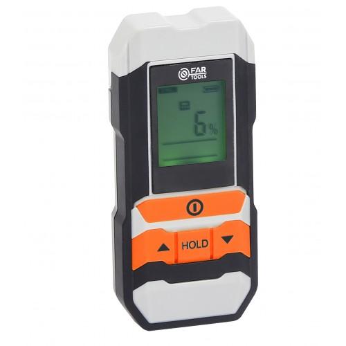 DÉTECTEUR D'HUMIDITÉ DIGITAL - 2 EN 1 FARTOOLS