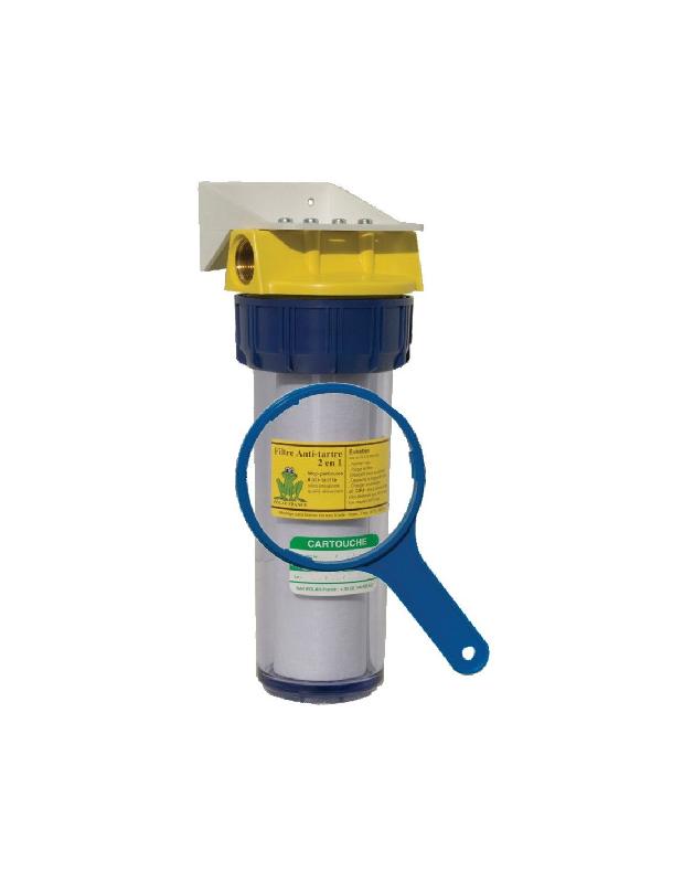 FILTRE COMPACT 2 EN 1 ANTI-TARTRE/CORROSION POUR BALLON - POLAR - FA34C