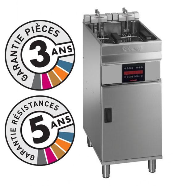 Friteuse électrique sur coffre - 15/18 litres - Valentine EVOC400 - Haut rendement et commandes électroniques_0