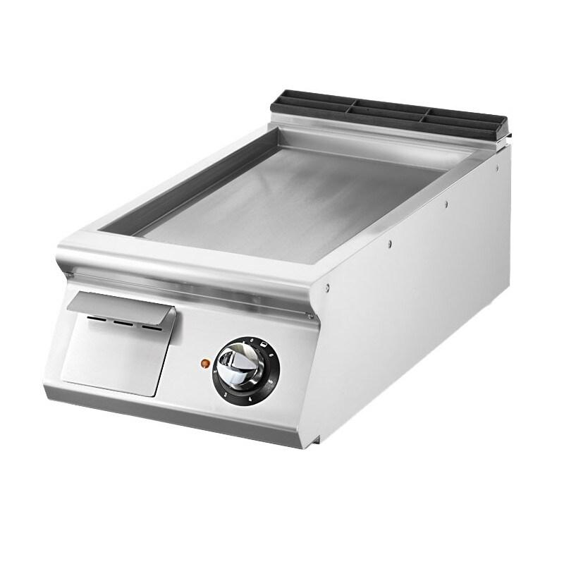 Fry-top électrique, top, plaque lisse 400x900x250 mm - VIRTUS - 4068875006578_0