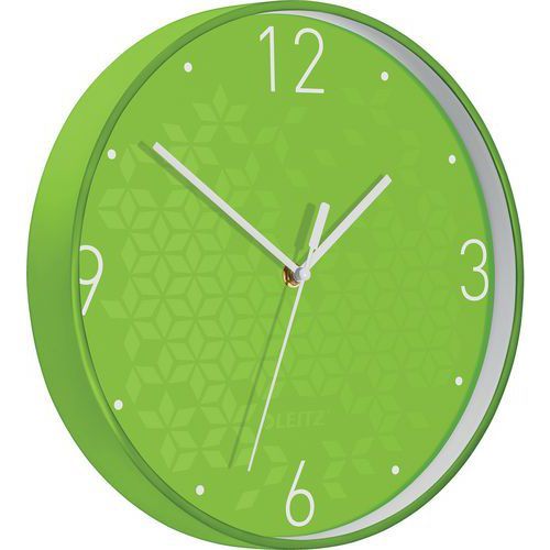 HORLOGE MURALE - VERT - WOW - LEITZ