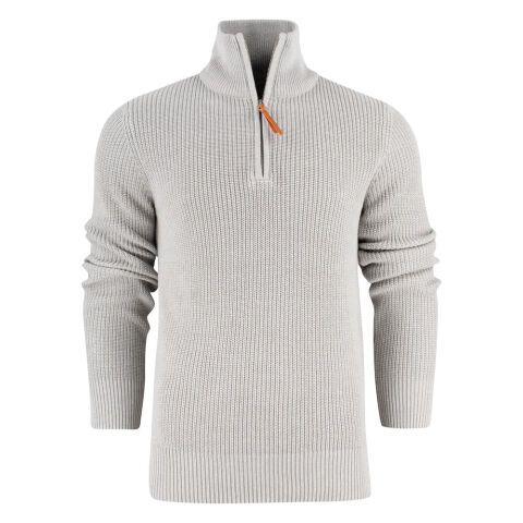 JAMES HARVEST FLATWILLOW PULL-OVER HOMMES GRIS MÉLANGE - TAILLE XXL