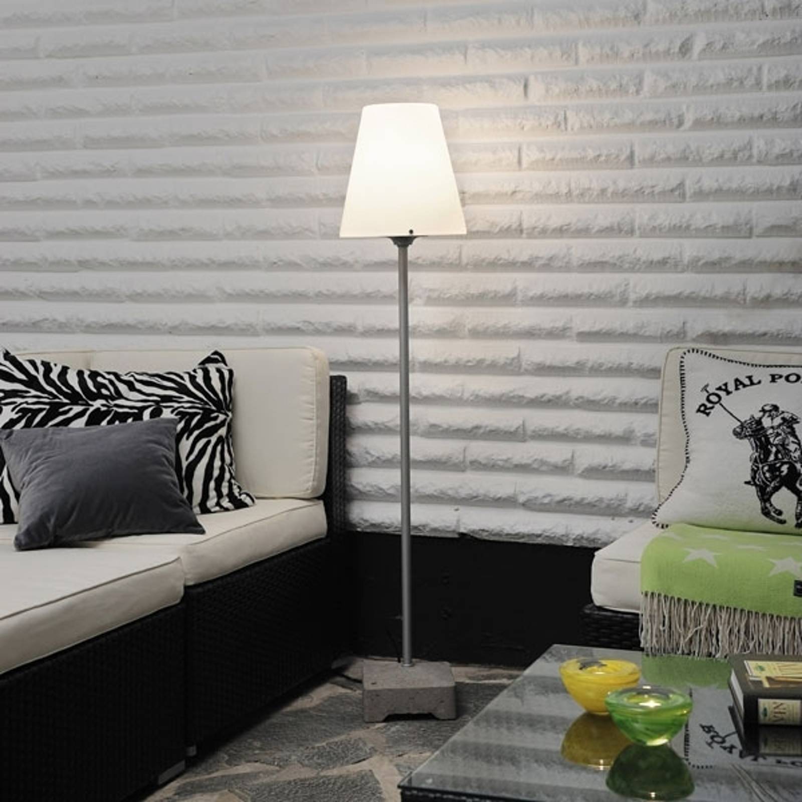 KONSTSMIDE LAMPADAIRE NEW LUCCA POUR LA TERRASSE 151 CM