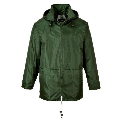 LOT DE 2 - PORTWEST S440 VESTE DE PLUIE CLASSIC VERT OLIVE - TAILLE XL