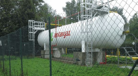 Lpg tanks - citerne à gaz réservoir fixe aérien - alcane - diamètre 1250 mm_0